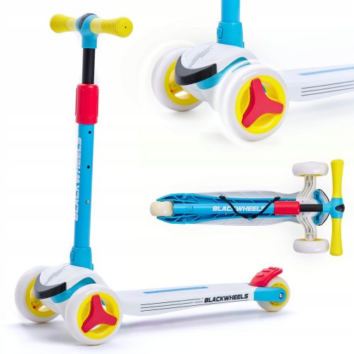  Dreirädriger Balance-Scooter für Kinder mit LED-Rädern