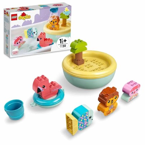  LEGO Duplo 10966 Badespaß: Schwimmende Insel mit Tieren