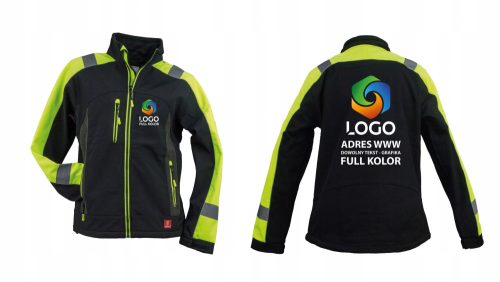 Arbeiter-Arbeitsschutz-Warnjacke mit eigenem Logo-Aufdruck, Größe XL