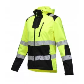   Reflektierendes Softshell-Arbeits-BoSafety-Atlas-HiVis-Warnshirt