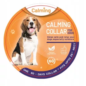   Beruhigendes Hundehalsband mit Pheromonen, 63 cm, Anti-Stress, 60 Tage Wirkung
