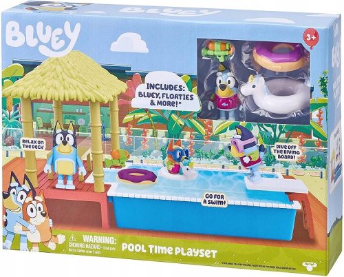  Moose Toys Bluey Pool Time-Set