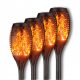  Global-Store eingebettete Solarlampe schwarz 52 cm 4 Stk.
