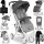  Euro-Cart Volt Pro Pearl Kinderwagen, grau