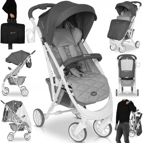  Euro-Cart Volt Pro Pearl Kinderwagen, grau