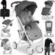  Euro-Cart Volt Pro Pearl Kinderwagen, grau