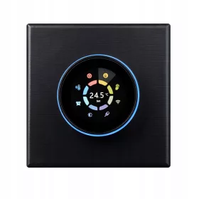    Thermostat mit Knopf MOES WiFi TUYA DAL Gas- und Wasserkocher 5A schwarz