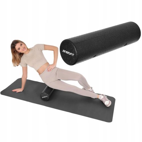 GLATTE ROLLE FÜR MASSAGE, FITNESS-YOGA-ÜBUNGEN 15x90CM ENERO FIT
