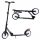  City-Scooter, faltbar, verstellbare Räder, 200 mm, bis 100 kg, Blackwheels Zoom