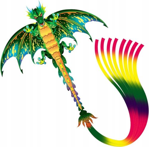 Transparenter Drachen 170 x 150 x 250 cm
