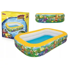   Bestway rechteckiger aufblasbarer Pool 262 x 175 cm + MASTERSPORTS Healthy Living Guide