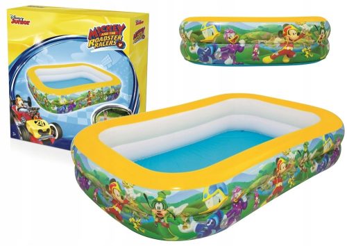 Bestway rechteckiger aufblasbarer Pool 262 x 175 cm + MASTERSPORTS Healthy Living Guide