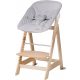  Roba Born Up Nature 2-in-1-Hochstuhl mit Liege-Stil, Grau