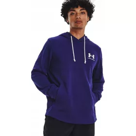 Under Armour Herren Rival Terry LC HD Sweatshirt, Lila XL