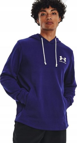 Under Armour Herren Rival Terry LC HD Sweatshirt, Lila XL