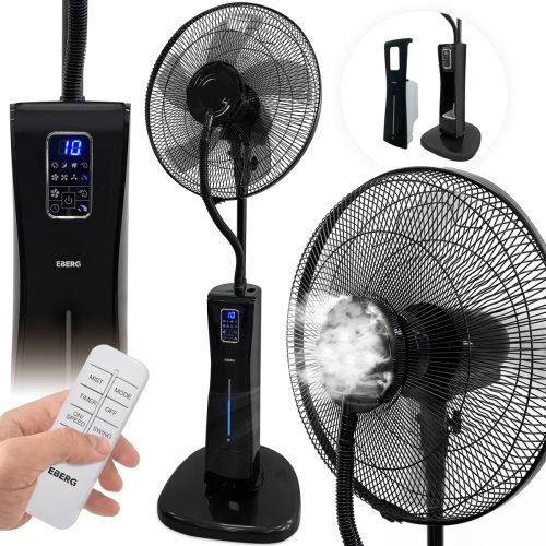  EBERG Mos Bodenventilator, schwarz