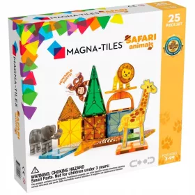  Magna-Tiles Safari Animals Magnetblöcke 25 Stk.
