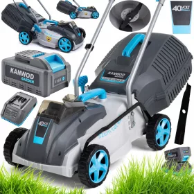    KANWOD BATTERIE-MÄHER 40V BATTERIE-KIT, LADEGERÄT 4AH, LEISTUNGSFÄHIGE AGILITÄT
