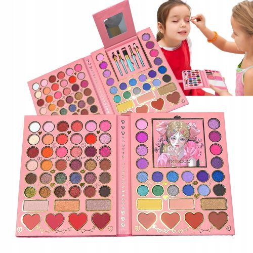  MEGA GROßES MALERSET PALETTE KOSMETIK MAKE-UP FÜR KINDER