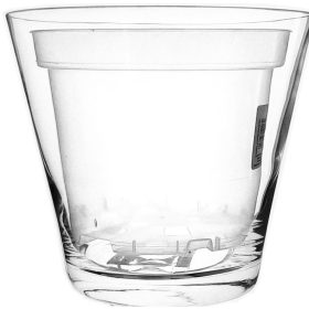  Abdeckung 24,5 cm, transparentes Glas