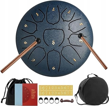  STAHLZUNGENTROMMEL SCHEIBENTROMMEL, 11-TÖNIG 15 CM 6"