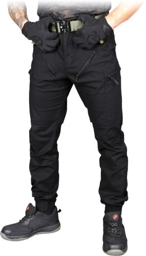 Reis lange Arbeitshose, SCHWARZ, 3XL, Größe L