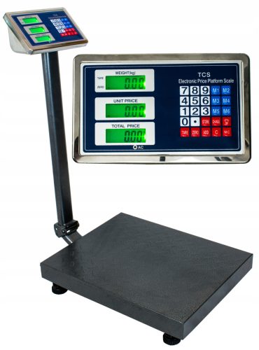 ELEKTRONISCHE WAAGE 150KG LAGERSHOP 30X40 INDUSTRIEPLATTFORM
