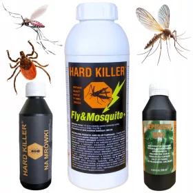    Flüssigkeit gegen Zecken, Mücken, Ameisen, Wespen, Spinnen, Flöhe Hard Killer 1000 ml