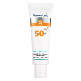   Pharmaceris S SENSI PROTECT - Tägliche Schutzemulsion SPF 50+ mit Hyaluronsäure, 50 ml