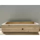  PJ WOOD Blumentopf 66 cm x 24 x 16 cm Naturholz