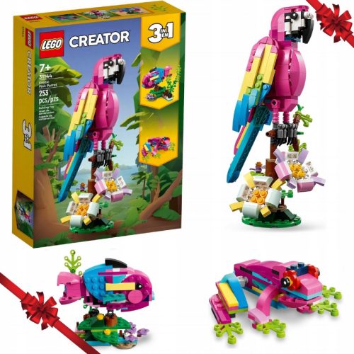  LEGO Creator 100111 LEGO Creator 3 in 1 Exotischer Papagei 3in1 Lego BLOCKS VOGEL AUS BLOCKS FISH