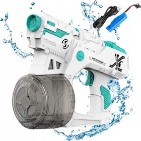 Elektrische automatische Wasserpistole für Kinder, orange