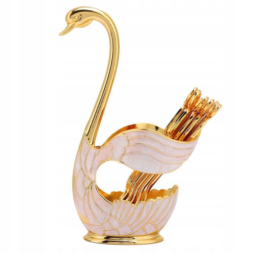  6 TEELÖFFEL FÜR EINEN ELEGANTEN SCHWAN