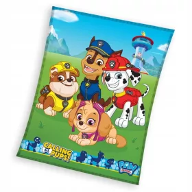  Decke 150x200 Paw Patrol Paw Chase Skye Hunde Koralle