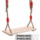  Celawork Schaukel Holzsitz Gartenschaukel für Kinder x 20 x 20 cm