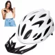  NILS EXTREME Fahrradschutzhelm GRÖSSE L (55-61 cm) WEISS SOLID + CGROT Sports Guide