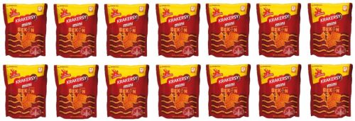 14x 100g LAJKONIK Mini Kräcker mit Speckgeschmack - Kartonverpackung