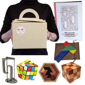 LOGIC BOX - Geschenkset Lego 3D-Puzzles
