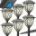  Briix Solarlampe, schwarz, 45 cm, 6 Stk.