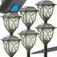  Briix Solarlampe, schwarz, 45 cm, 6 Stk.