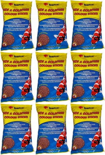  Lebensmittel Tropical Koi & Goldfish Color Sticks 90 g