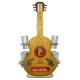  Alkoholkaraffe 0,5 l Gitarre mit 6 Gläsern