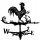  2x Wetterfahne mit Ornament,