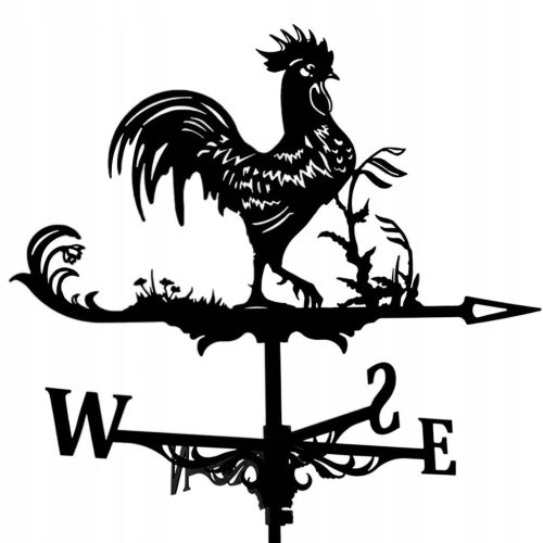  2x Wetterfahne mit Ornament,