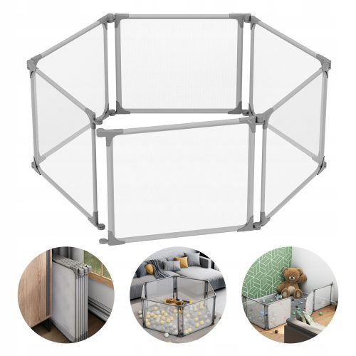  Zusammenklappbarer, modularer Kinderlaufstall ohne Boden TULANO Cosy 70
