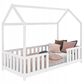  Meble Magnat Hausbett 88 x 166 cm weiß