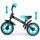  Milly Mally Dragon 10" Laufrad Schwarz, Blau