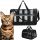  PETSTORY Transporttasche für Katzen und kleine Hunde M 42*25*22cm