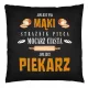  Schwarzes Kissen für den Bäcker. Ein Geschenk mit jedem Fotodruck