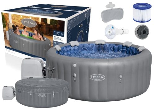 Bestway runder aufblasbarer Pool 216 x 216 cm